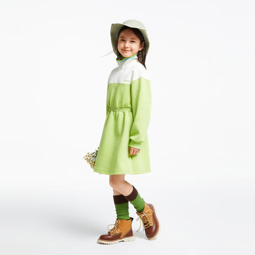 女童轻运动风长袖裙子安奈儿童装实体店同款AG433626 商品图5