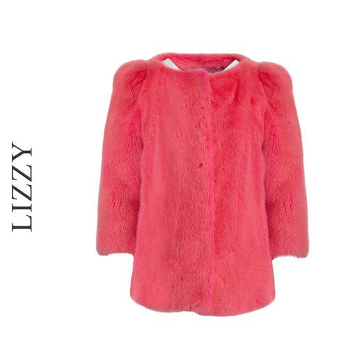 LIZZY冬季优雅*风水貂裘皮大衣外套女上衣6047 商品图4
