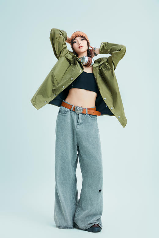 ECAPTIOUS环保反光涂料风衣 商品图5