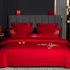 多喜爱 婚庆床上用品四件套 你是唯一/臻爱/鸿运当头/幸福绽放（红）/花开爱恋/为爱绽放/名门世家 cs