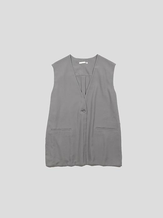 Evam eva灰色马甲 商品图6