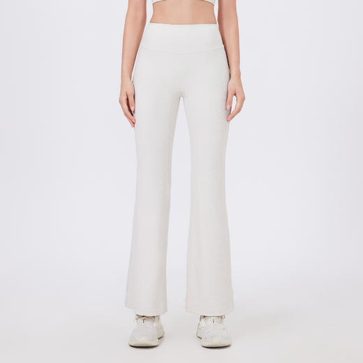 跃牌【禅语梵心】无尴尬线瑜伽喇叭裤防卷边运动阔腿裤健身裤高腰提臀舞蹈微喇裤CK2875 商品图2