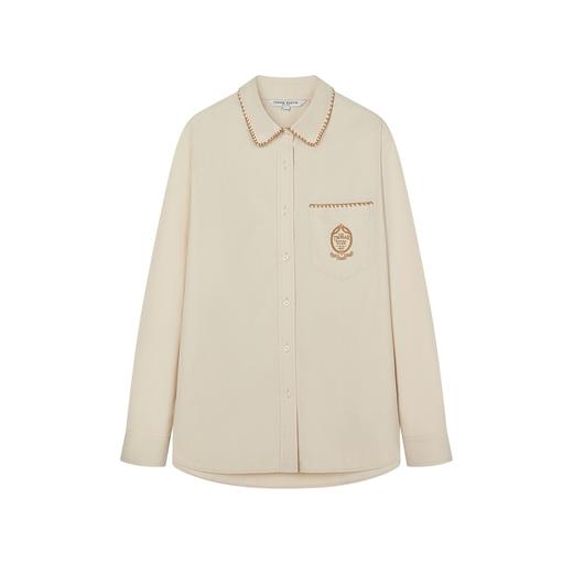 Teenie Weenie小熊字母衬衫女冬季衬衣TTYW248V04N 商品图0
