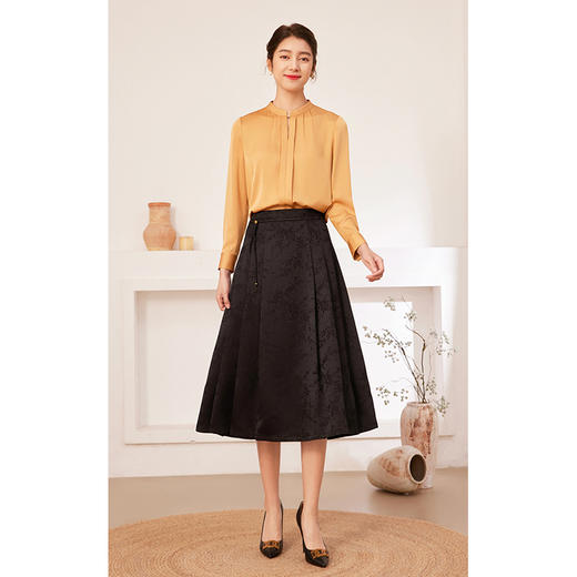 乔万尼国风马面裙半身裙新款新中式改良EM3D430 商品图1