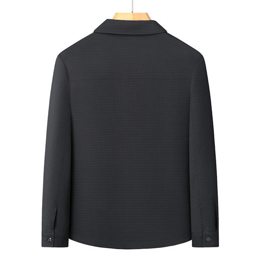 【DLS】大依优型大码翻领夹克外套加肥加大肥佬休闲上衣男士胖子 商品图2