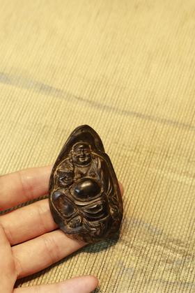 H882Y08°土沉木观音挂牌