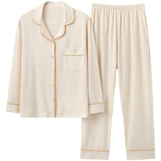 睡衣女春秋季长袖长裤套装 2024秋季新款 简约气质女士家居服套装 商品图4