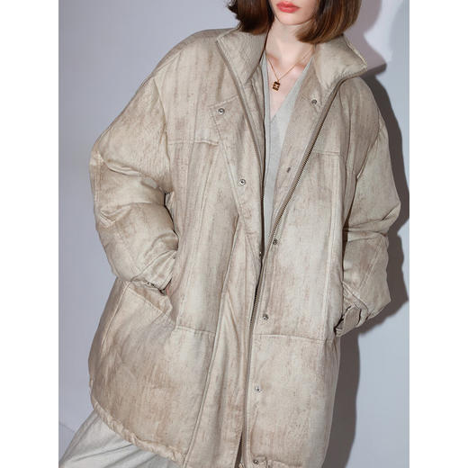 COCOBELLA安心可溯源羽绒服100%兰精天丝炒色90绒外套DC3027 商品图1