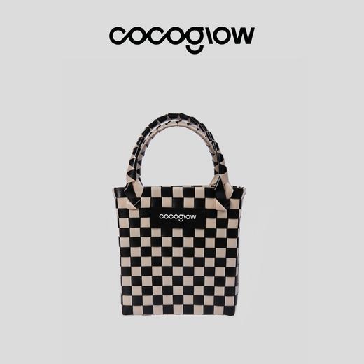 cocoglow·小号/中号/大号系列手提包手工编织包夏天彩色菜篮子 商品图4
