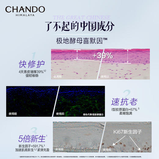 自然堂  凝时鲜颜肌活修护小紫瓶精华霜  55g 商品图1