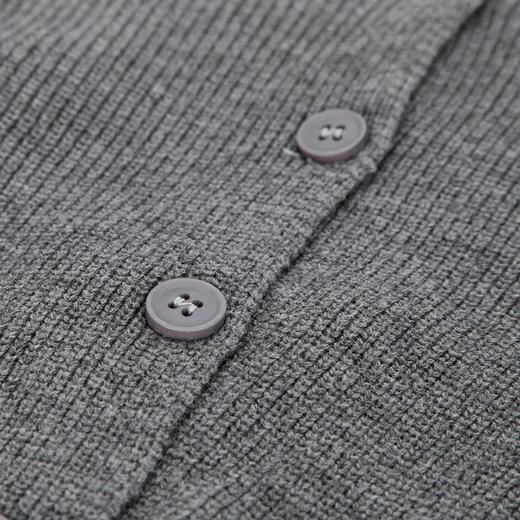 PG632斯尔丽2024秋季新款V领时尚拼色开衫外套可脱卸围巾式披肩针织 商品图11