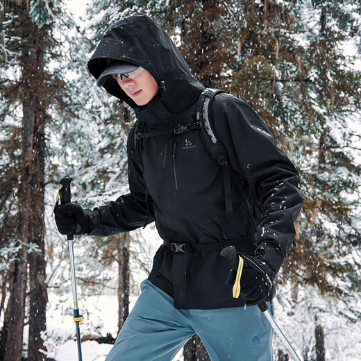 拓路者冲锋衣薄款单冲防水三合一可拆卸户外登山外套 商品图1