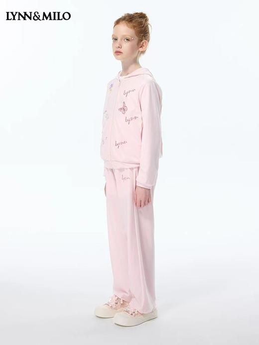 天空之城-LYNN&MILO灰色丝绒运动套装 商品图2