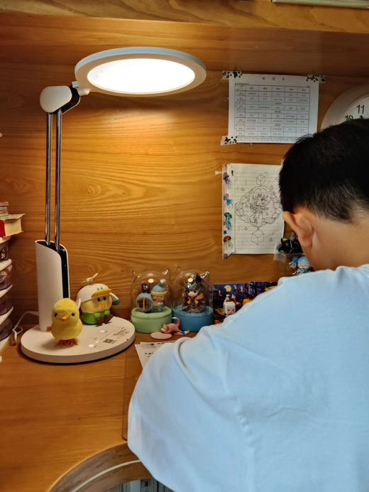 护眼不伤眼!模拟自然光无蓝光【达伦护眼台灯]T3Pro 珍姐推荐同价位参数天板，国AA标准两倍，整桌均匀布光、写字无重影、专为儿童青少年分享打造，上百万妈妈的护选择! 商品图1