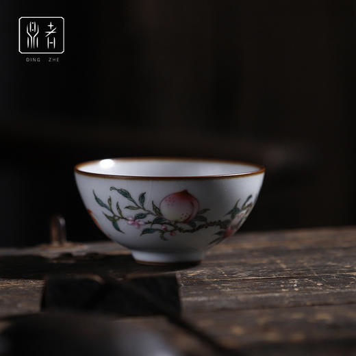 问鼎鼎者青花纳福杯（福寿绵长）纳福杯(富贵有余)纳福杯(荷韵)纳福杯(节节高升)纳福杯(荷塘)（缺货） 商品图0