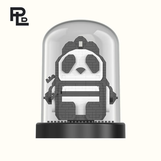 保兰德PLD友谊使者2024新款熊猫乐高益智拼插积木儿童玩具礼物 商品图2