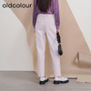 oldcolour欧珂冬季新款高腰宽松时尚长裤女P450704A1 商品缩略图4
