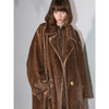 COCOBELLA高奢质感复古环保皮草外套御寒保暖长款大衣FU7003 商品缩略图1
