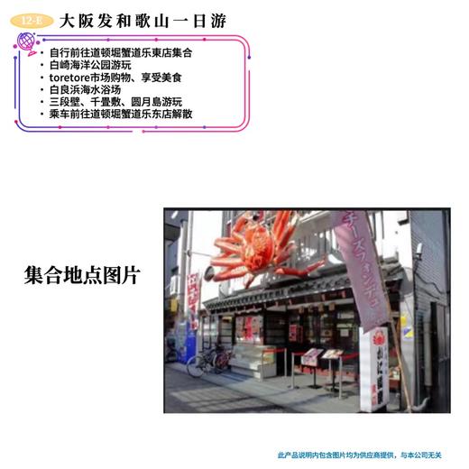 大阪发和歌山一日游 白滨海滨风情 商品图1