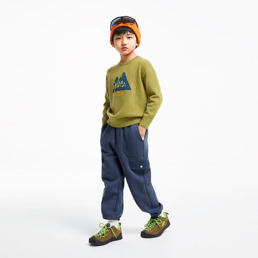 男童潮趣绣花毛衣安奈儿童装AB434517 商品图3