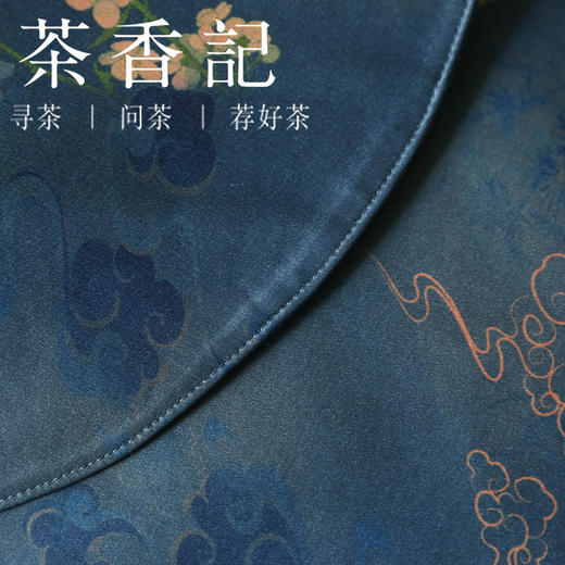 茶香记 中式风 双面缎面海棠茶席 梅竹 云鹤 牡丹 茶席布茶道零配  古典优雅 商品图2