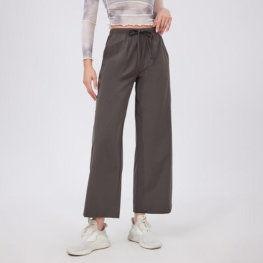 跃牌【禅语梵心】跑步外穿休闲运动裤女宽松户外登山健身服徒步直筒显瘦卫裤瑜伽裤CK5003 商品图2