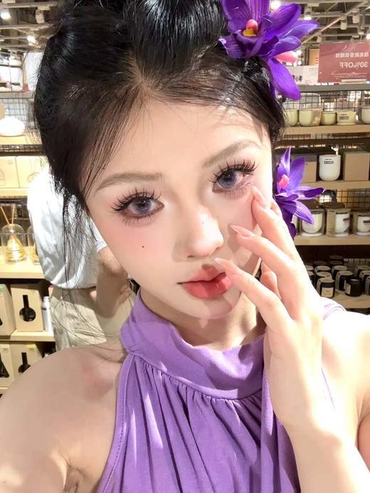 woolilens  日抛美瞳  游泳小鱼 直径14.2mm着色13.2mm  (十片装) 商品图9