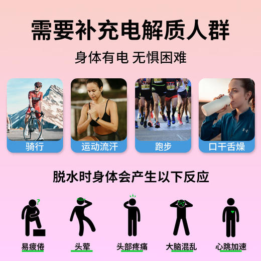 动能加电解质运动营养粉骑行跑步电解质粉电解质冲剂运动饮料冲剂 商品图1