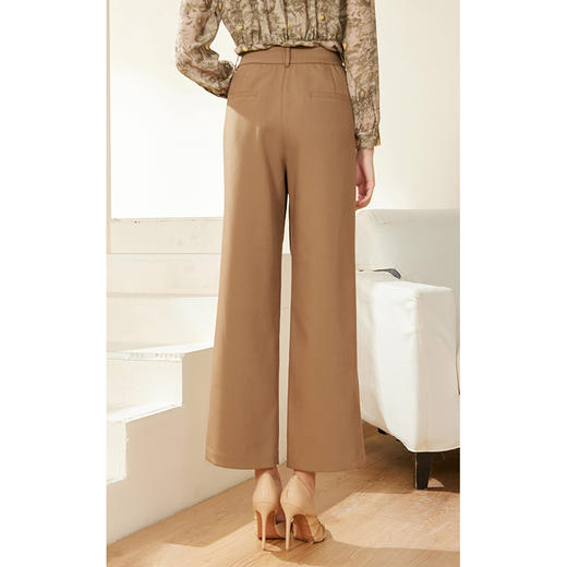 乔万尼裤子女新款春秋款直筒裤EM3F453 商品图2