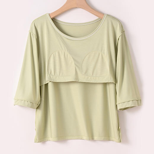 【黑科技椰油面料！高级感缎面居家服】贴身轻薄透气面料，无松紧带拒绝束缚，宽松舒适显瘦，可拆卸胸垫安心保护，连体家居服加长带胸垫睡衣女L 商品图2