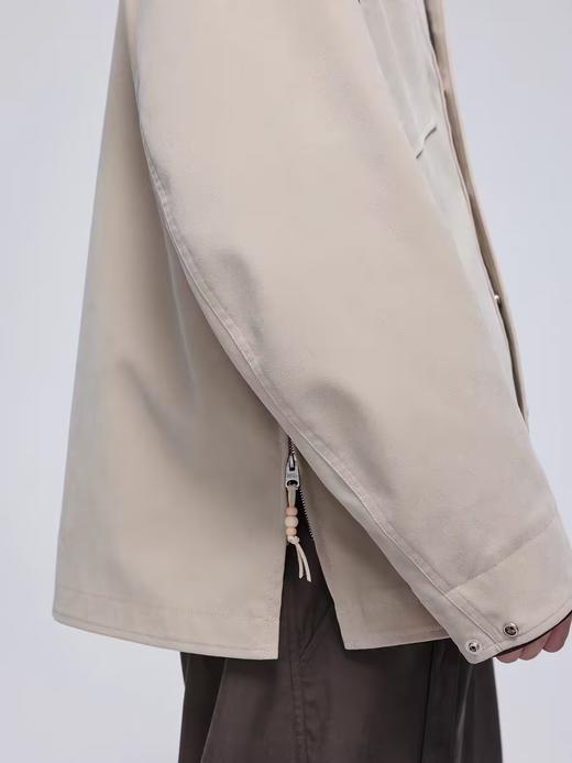 Simple Project/Y24138/翻领麂皮绒衬衫外套 商品图2