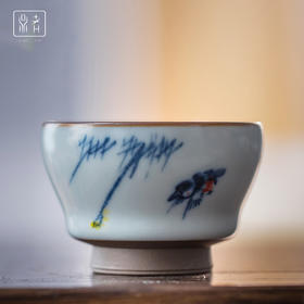 问鼎鼎者青花浮玉杯（报喜）浮玉杯（荔枝）浮玉杯（鸟趣）（缺货）