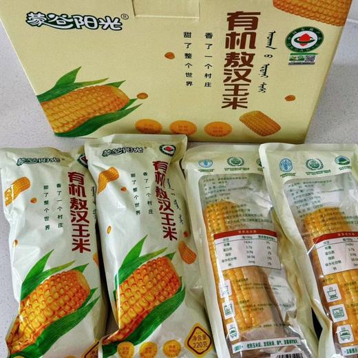 有机敖汉玉米 10穗/箱 商品图4