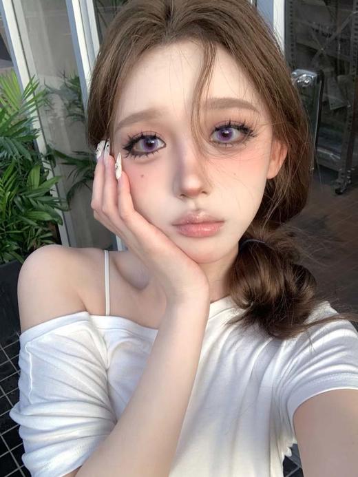 woolilens  日抛美瞳  游泳小鱼 直径14.2mm着色13.2mm  (十片装) 商品图5