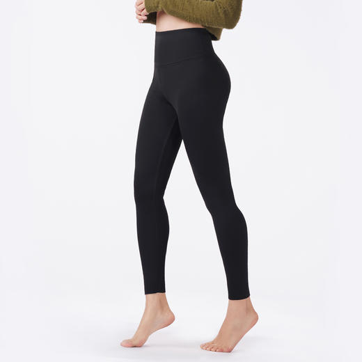 都市丽人打底裤舒暖外穿裤保暖裤锦纶中厚九分裤一条LLT4B2 商品图2