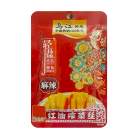 乌江红油榨菜80g