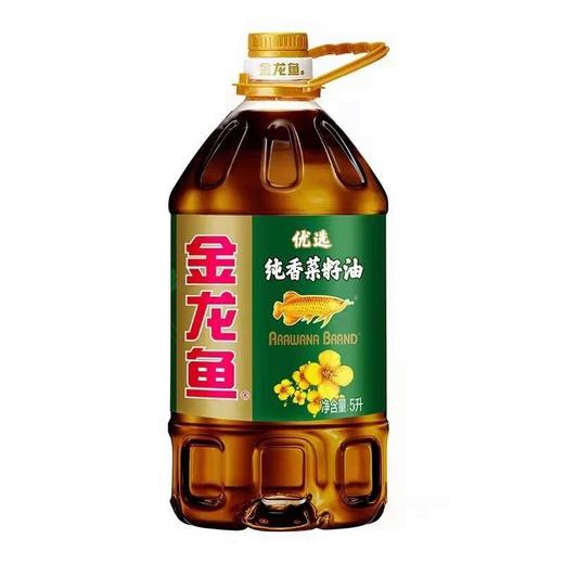 金龙鱼 优选压榨纯稥菜籽油 5L/瓶 商品图0
