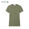 LACOSTE法国鳄鱼女装新款纯棉修身纯色圆领休闲短袖T恤TF5538-98 商品缩略图0
