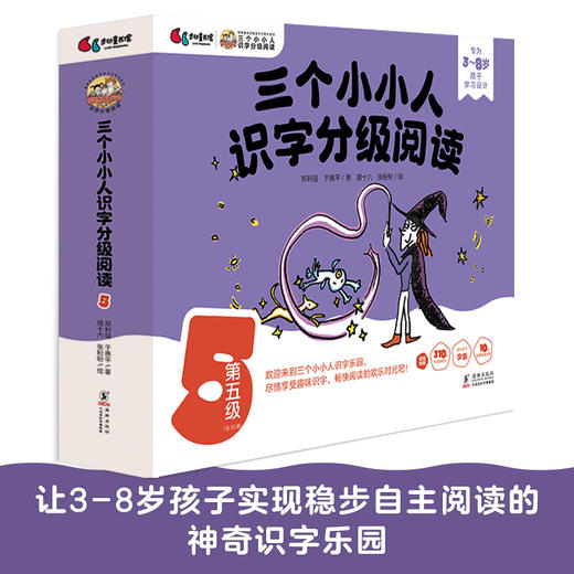 三个小小人识字分级阅读·第五级（全10册） 商品图0