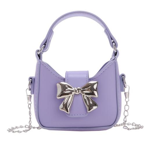 【甜美升级，儿童包界的时尚小公主】迷你蝴蝶结小包包儿童包包，2025新款流行mini亲子款手提零钱包QQ 商品图7