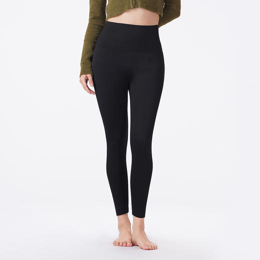 都市丽人打底裤强暖外穿裤保暖裤锦纶厚九分裤一条LLT4B1 商品图2