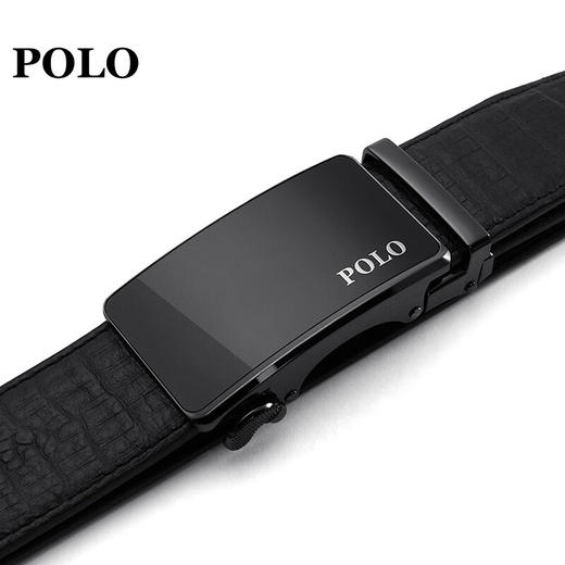 POLO  男士皮带  鳄鱼纹头层牛皮男裤带011571 商品图3