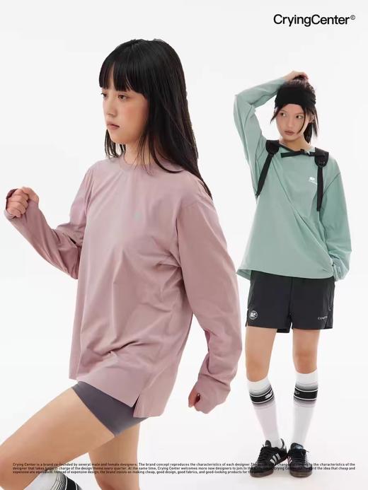 CryingCenter 六色吸湿速干科技运动跑步长袖tee 哭喊中心 商品图1