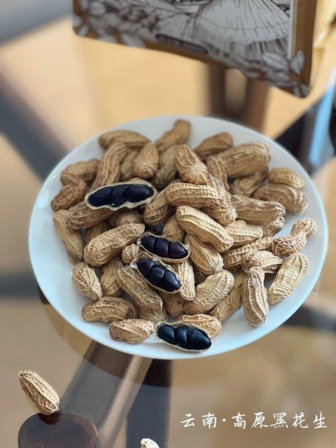 【生花生下来啦】逐南味七彩花生/黑花生 生花生/熟制 含花青素营养丰富   基地直邮 商品图2