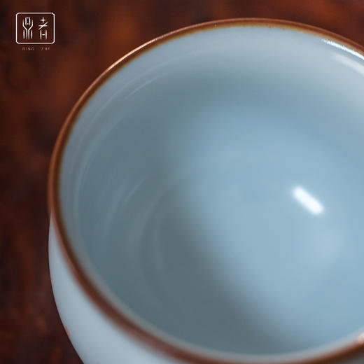 问鼎鼎者青花缸杯(鸿运)(锦鲤)(兰草)(莲蓬)(枇杷)（和为贵）（紫藤鸟）（缺货） 商品图3