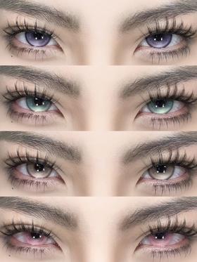 egguncle半年抛 末世沙丘/绯色神域/虚幻国度/柏林女巫 14.5mm cos系列 棕粉紫绿