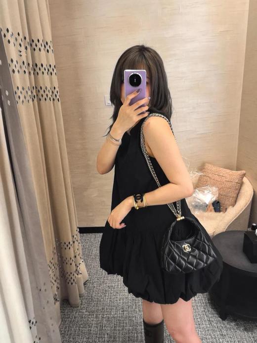 香奈儿24a高级手工坊系列，黑金流苏链条小hoboZP购入剖解1：1复刻，原厂zp方框标山羊皮（HH） 商品图10