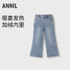 女童黑科技发热加绒牛仔冬季新款安奈儿童装实体店同款AG446851 商品缩略图0