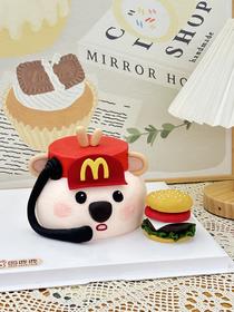 麦当劳主题露比 + 小汉堡