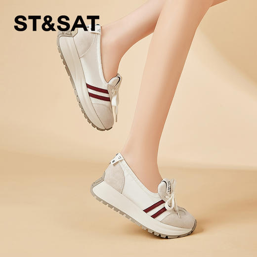 星期六舒适轻便浅口厚底德训鞋SSC3111E4L 商品图5
